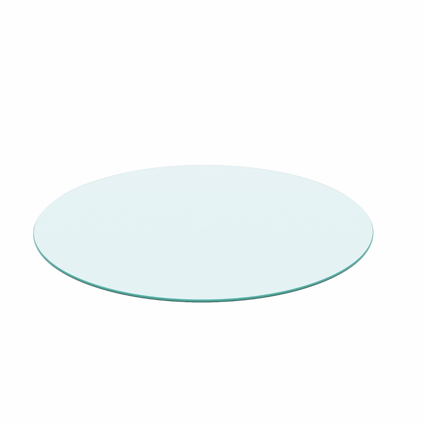 Round Tempered Glass Table