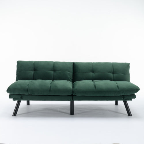 Convertible Folding Sofa Bed - Emerald