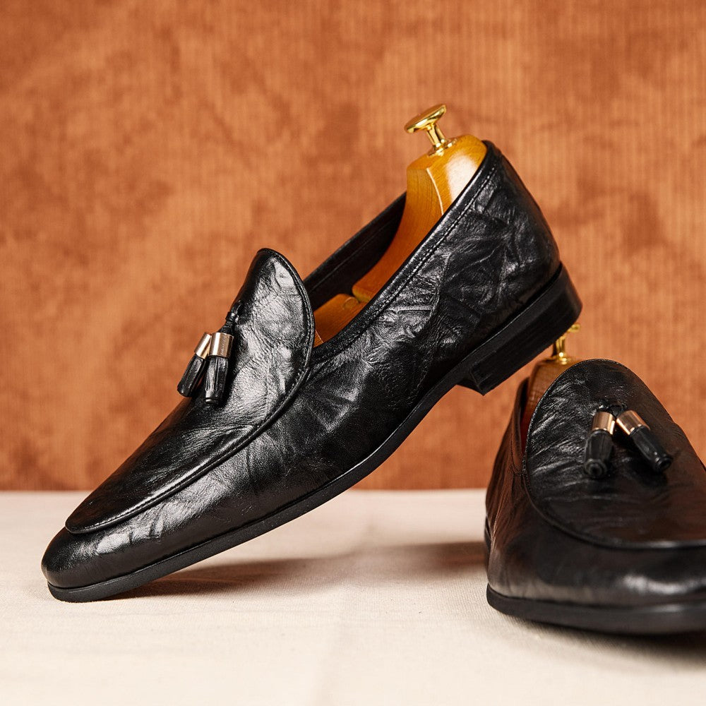 Business Tassel Slip-On Dress Shoes