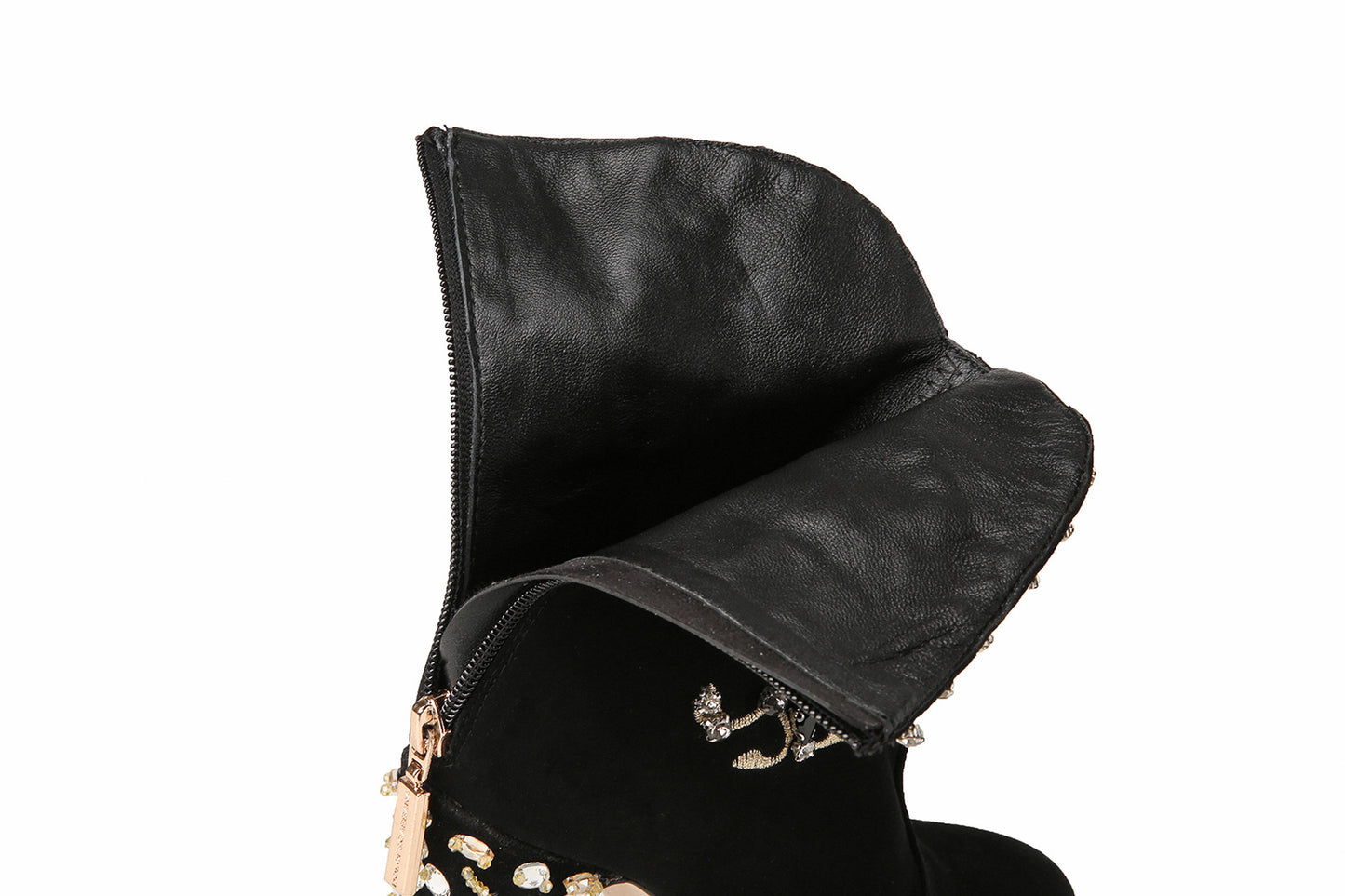 Beaded Embroidered Boots