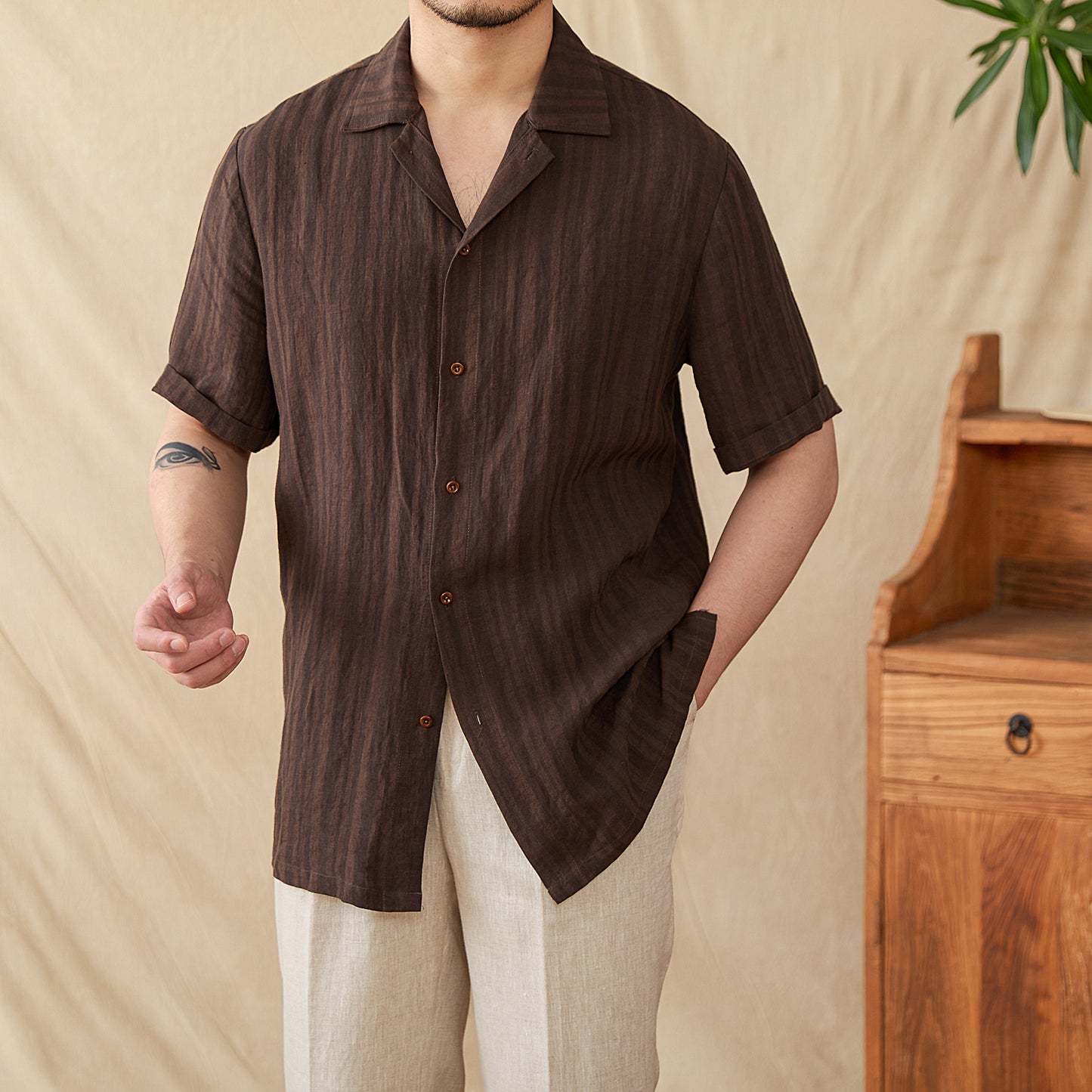 Casual Lightweight Vintage Button Down