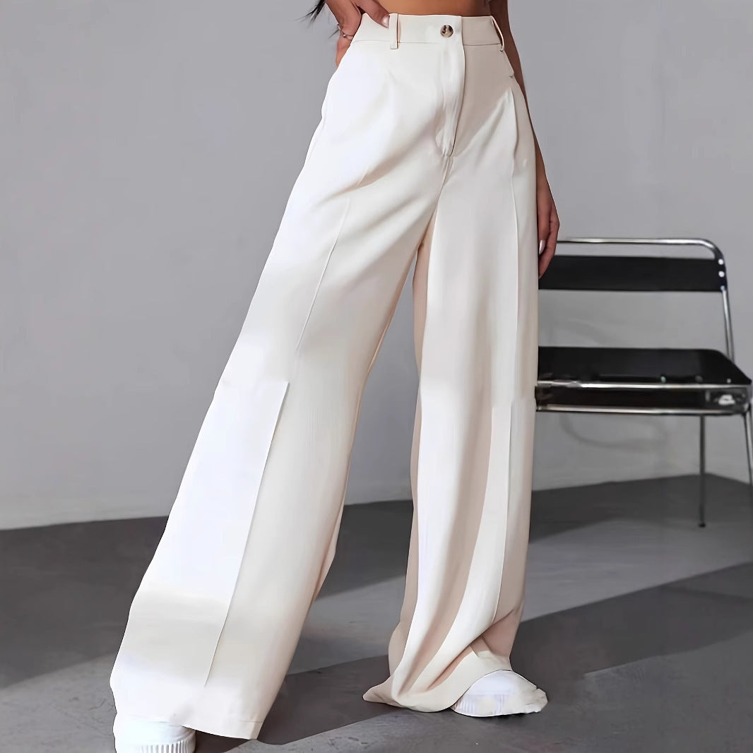 Flare Bottom Straight Leg Pants