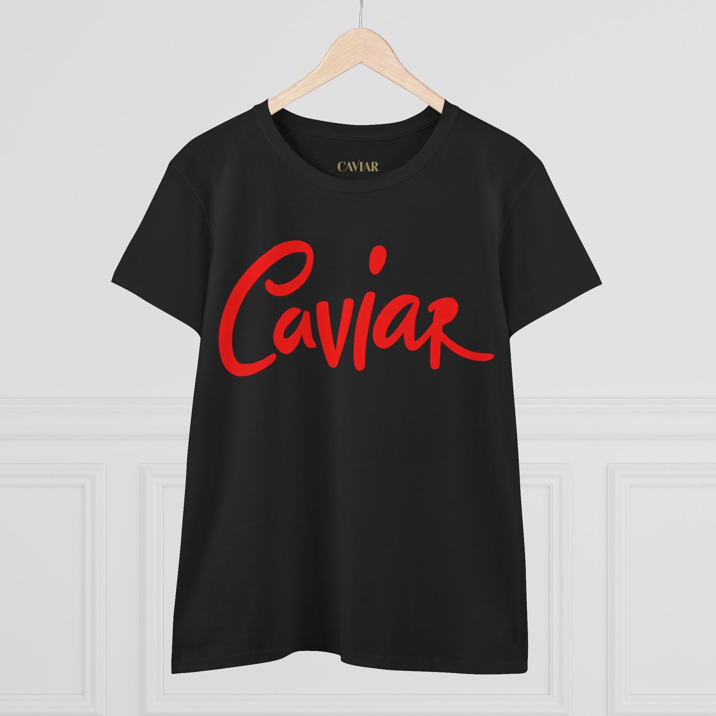 CAVIAR Red Logo Tee