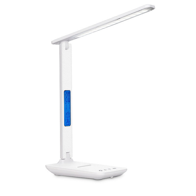 Folding Alarm Clock Desk Lamp