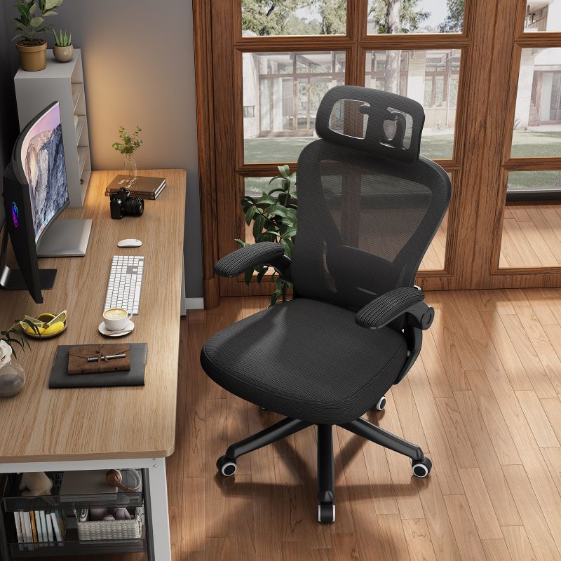 Ergonomic Black Swivel Office Chair High Back Mesh Executive Chair