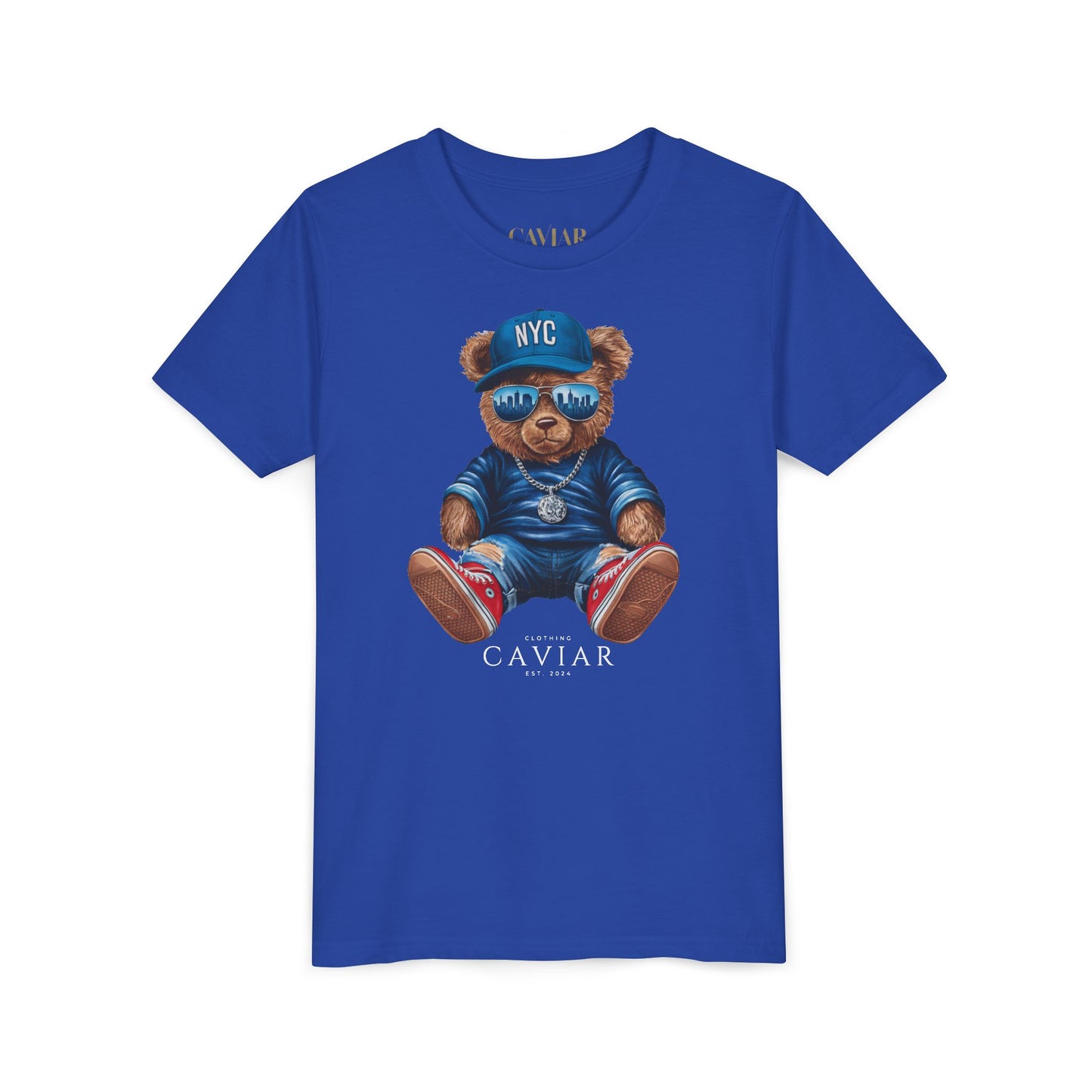 CAVIAR Teddy Bear NYC Girls Tee