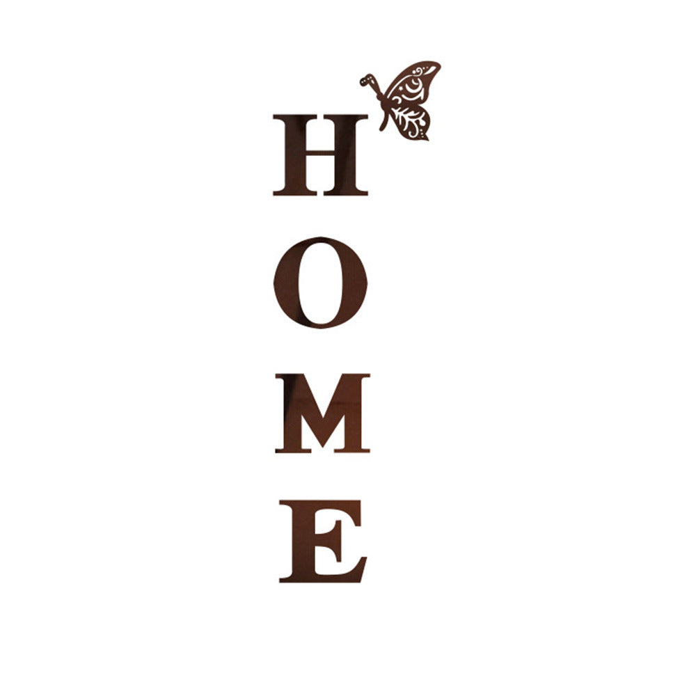 HOMEButterfly Acrylic Mirror Wall Sticker