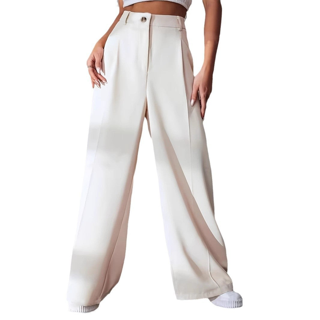Flare Bottom Straight Leg Pants