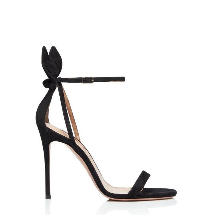 Thin Heeled Rabbit Ear Open Toe High Heels