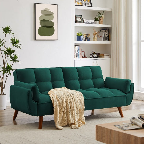 Fabric Convertible Sofa