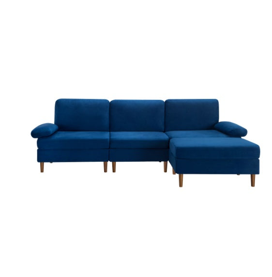 Modular Sectional Sofa - Blue