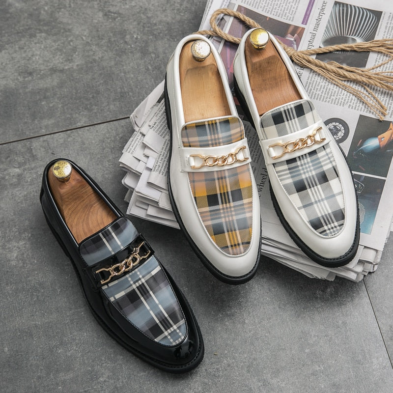 Italian Patent Leather Loafers