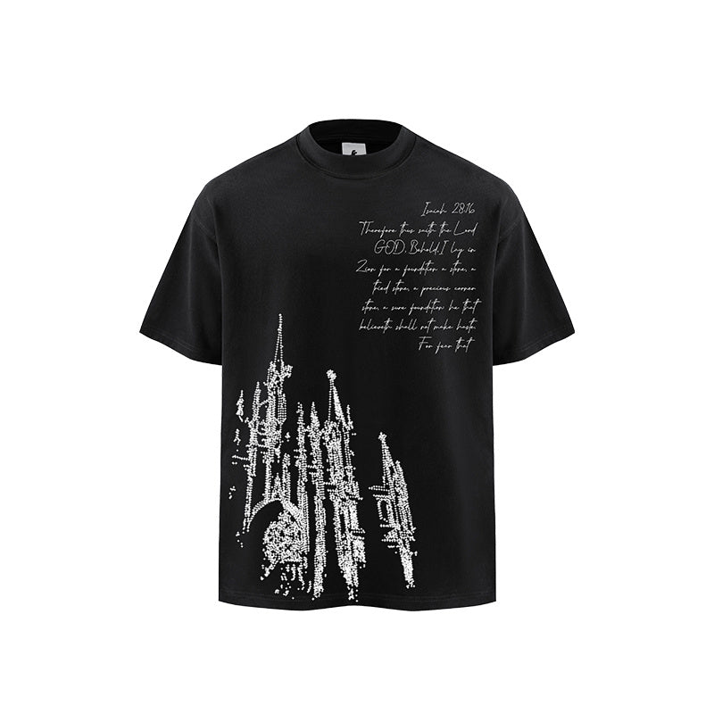 "Isaiah 26:18" Short-Sleeved Tee