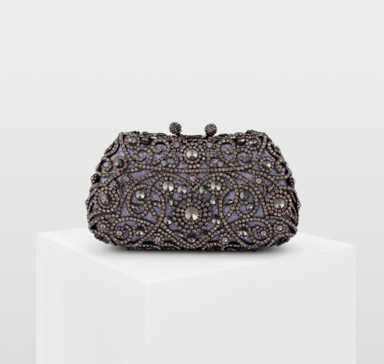 Crystal Beaded Evening Clutch