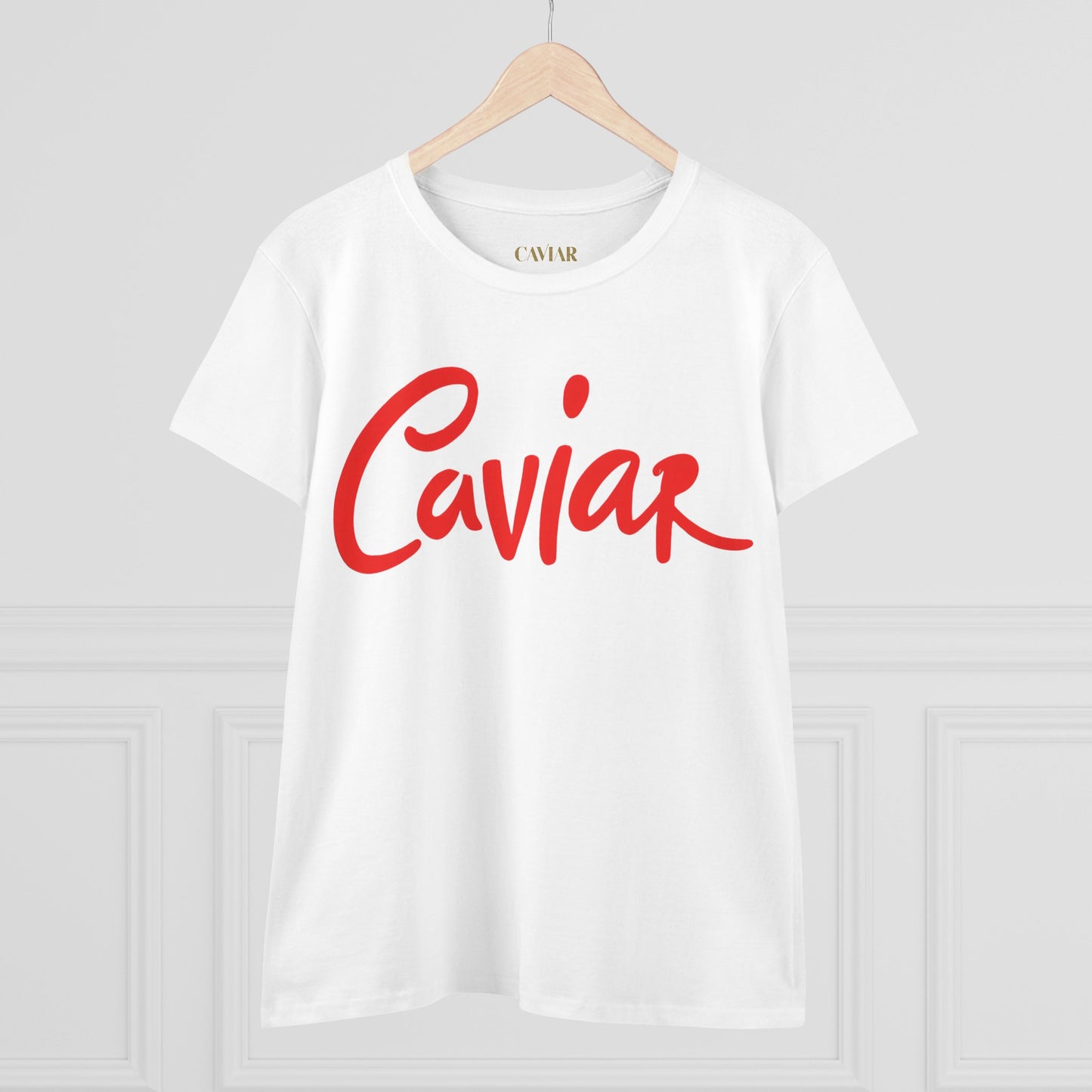 CAVIAR Red Logo Tee