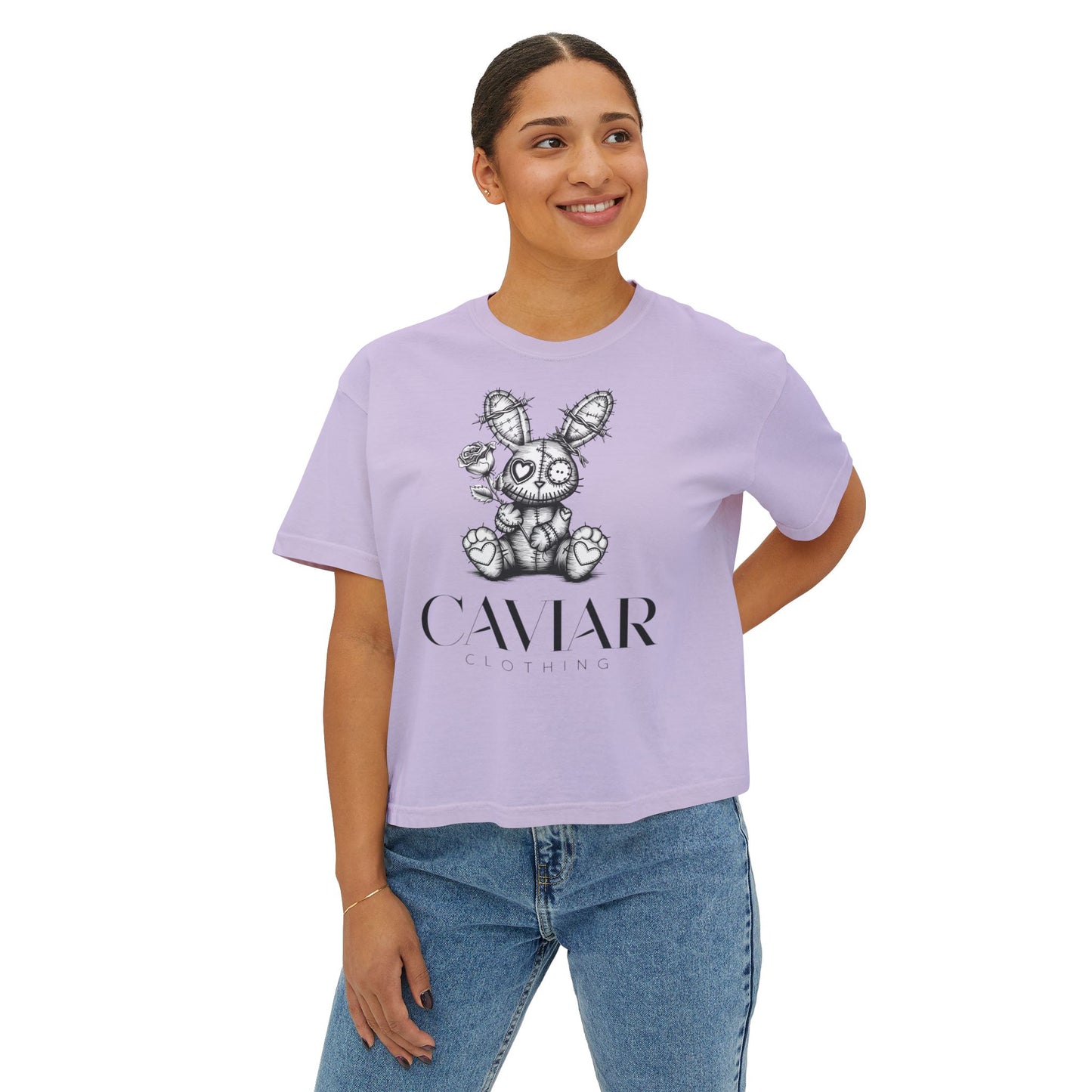 CAVIAR Bunny Boxy Tee