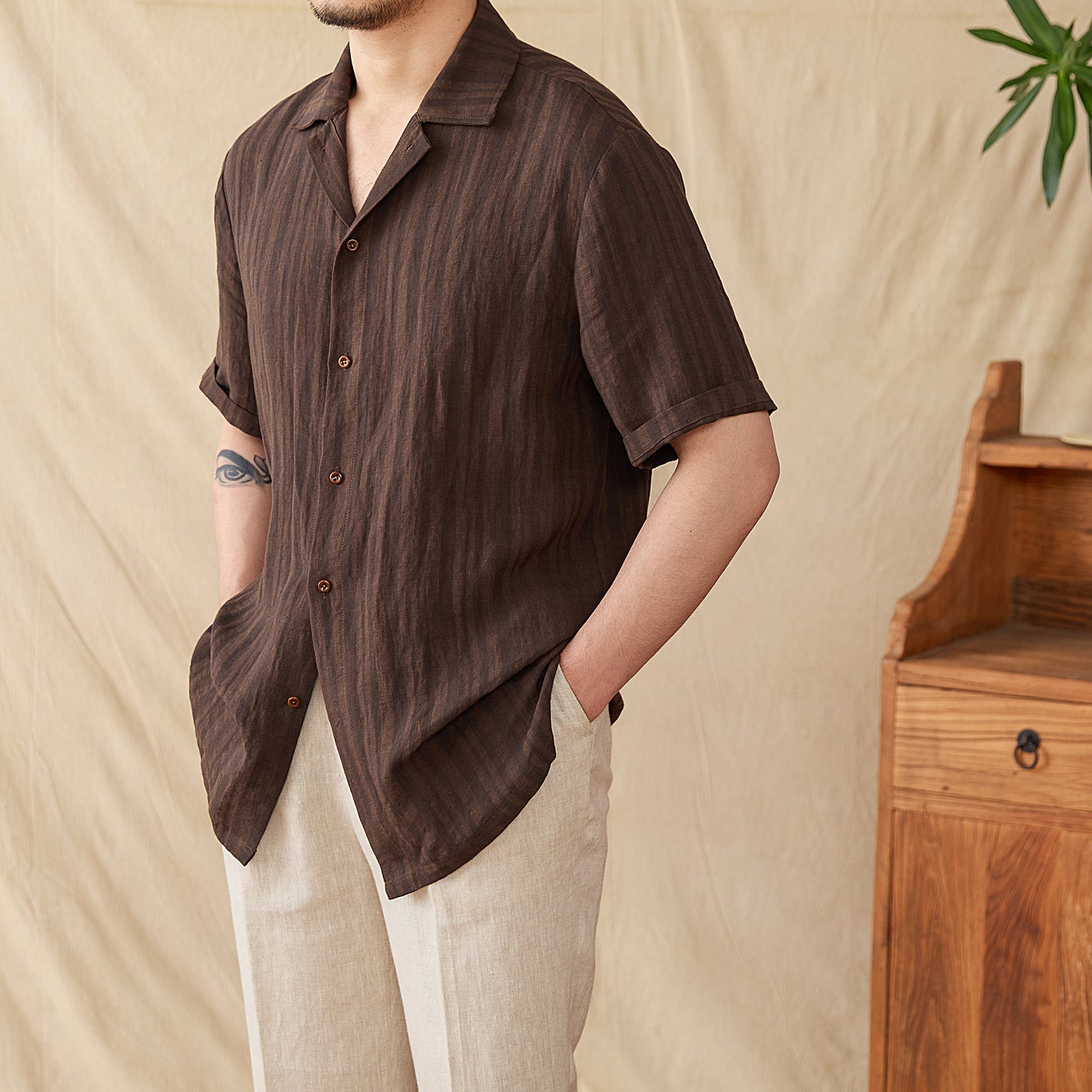 Casual Lightweight Vintage Button Down