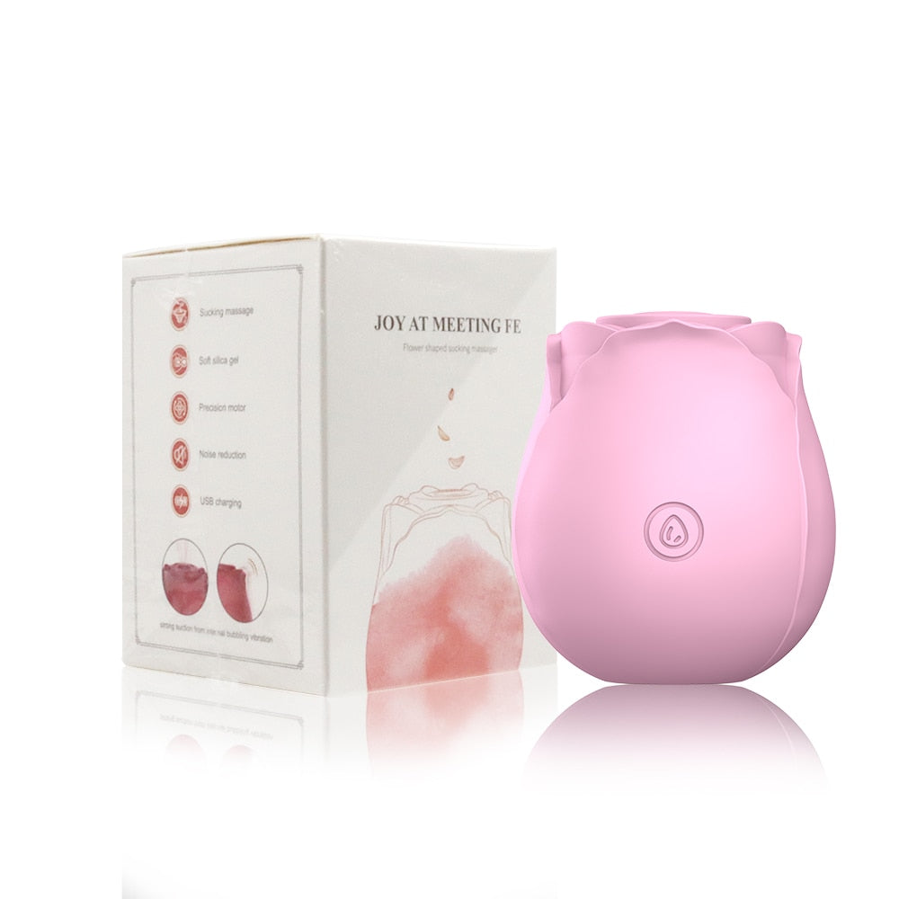 Rose Shape Erotic Vibrator