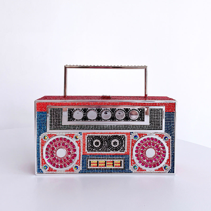 Diamond Radio Evening Clutch