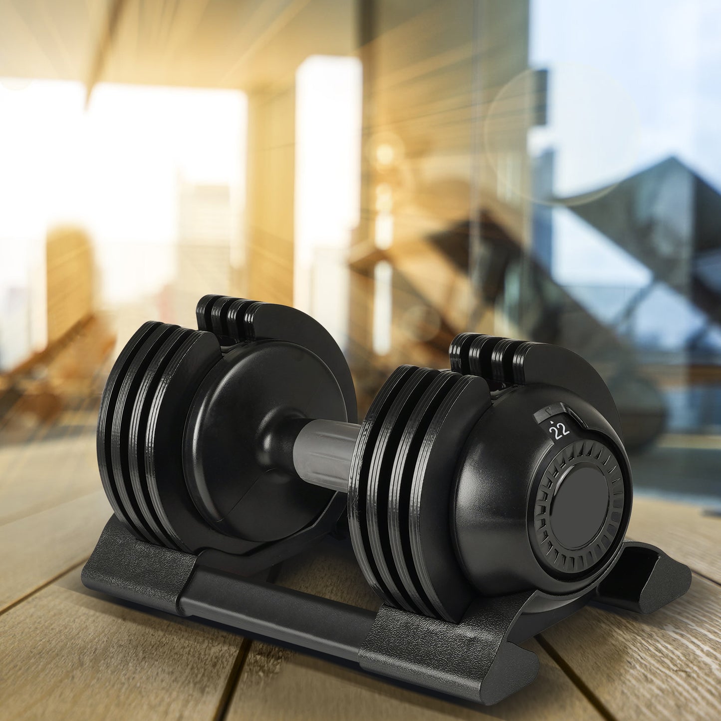Adjustable Weight Dumbbell - 52LBS