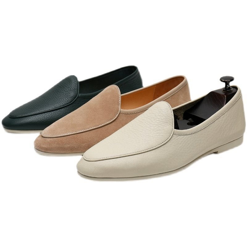 Gommino Leather British Style Loafers