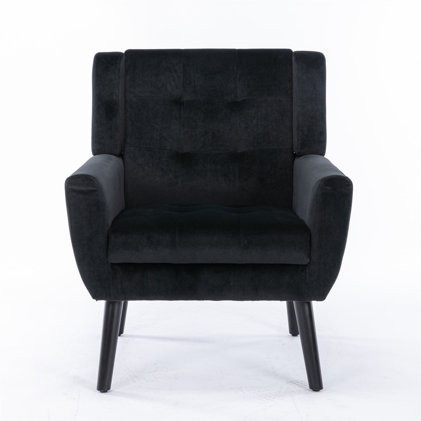 Soft Velvet Ergonomic Accent Chair