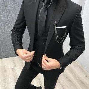 Best Man Slim Fit Three-Piece Suit