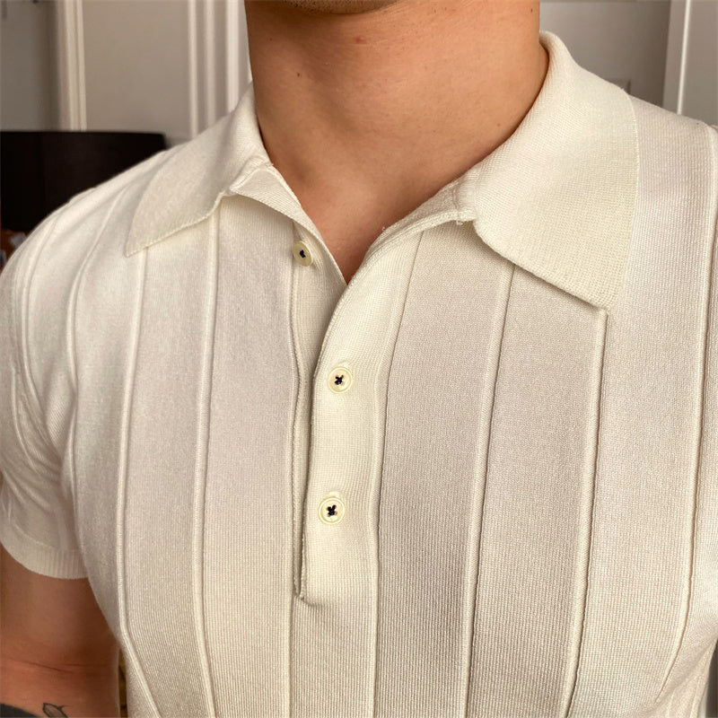 Slim-fit Short-Sleeved POLO Shirt