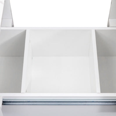 Extendable Coffee Table With Sliding Tabletop andHidden Storage Compartment