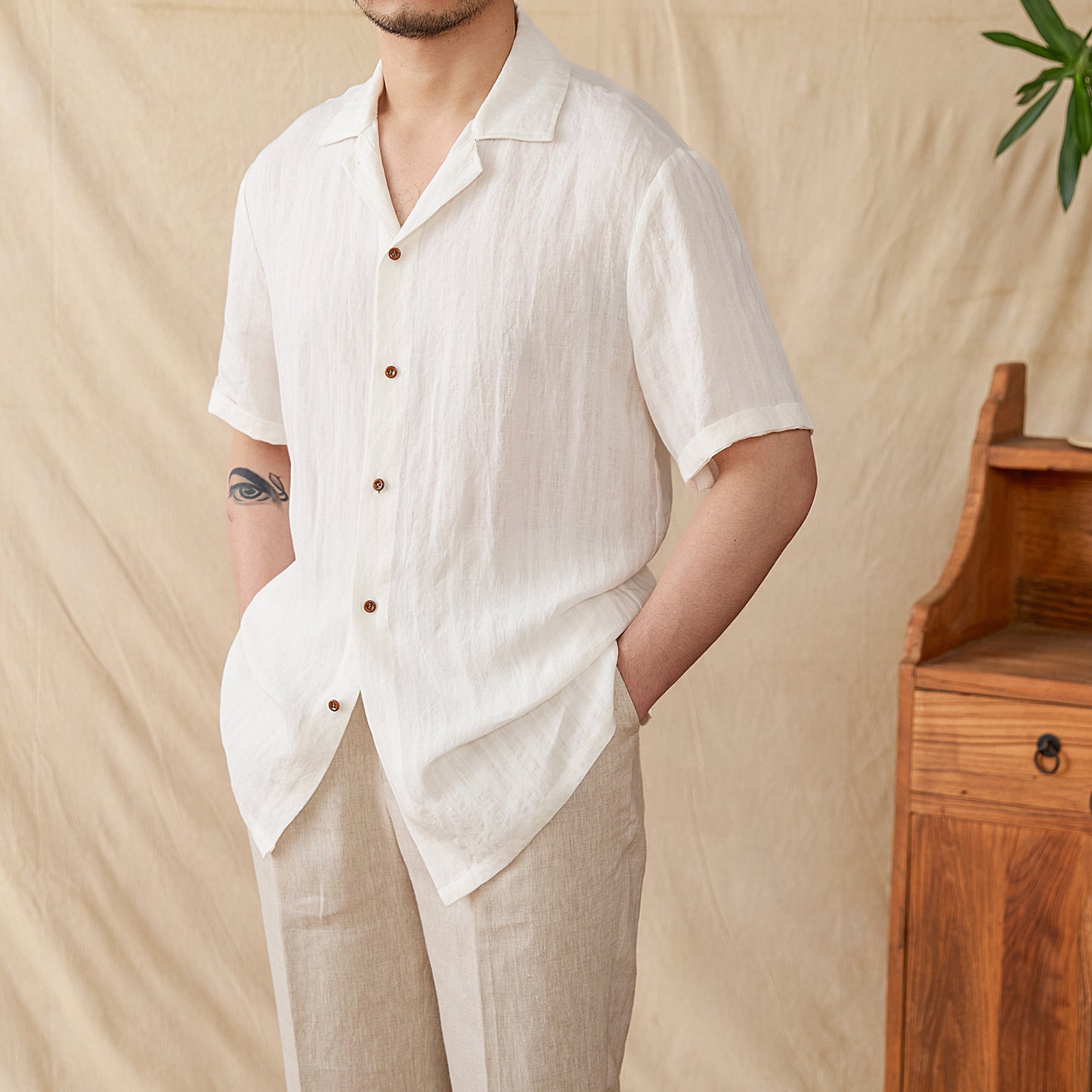 Casual Lightweight Vintage Button Down