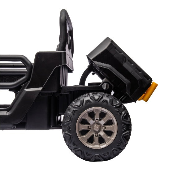 24V Ride On Dump Truck - 2 Seater Kids UTV with Electric Dump Bed
