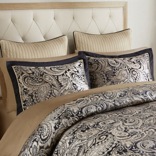 12 Piece Comforter Set With Cotton Bed Sheets - Queen Size