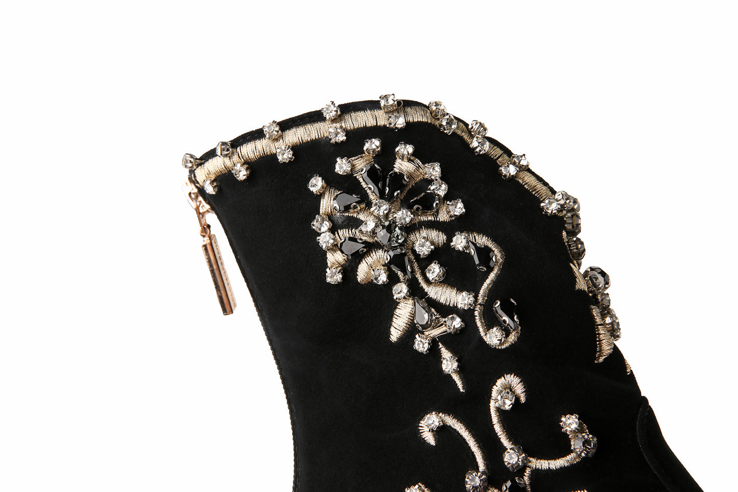 Beaded Embroidered Boots