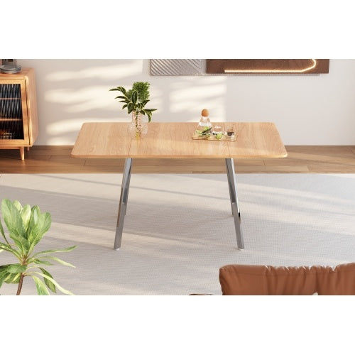 Fiberboard Minimalist Dining Table