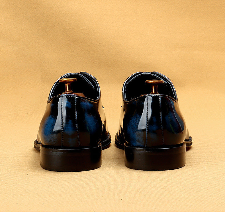 Patent Leather Oxford Dress Shoes