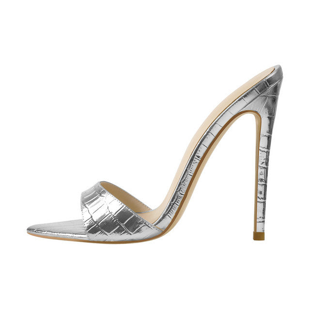 Cross Border Open Toe High Heels