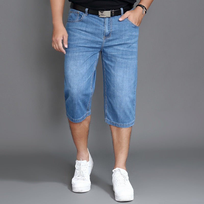 Denim Ultra Stretch Fit Jean Shorts