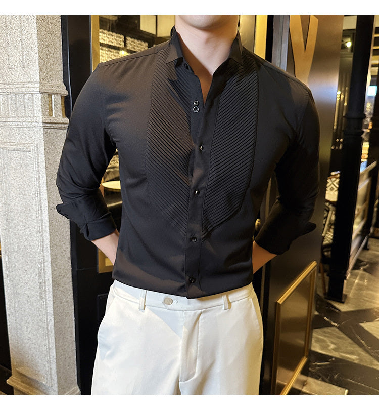 Slim-fit Wedding Formal Button Down