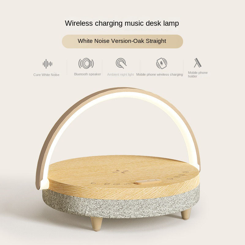 Wireless Charging Bluetooth Speaker Desk Lamp