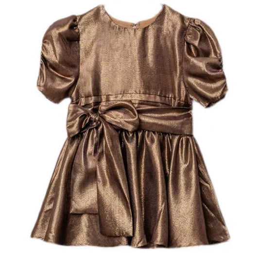 Vintage Pink Dumpling Dress