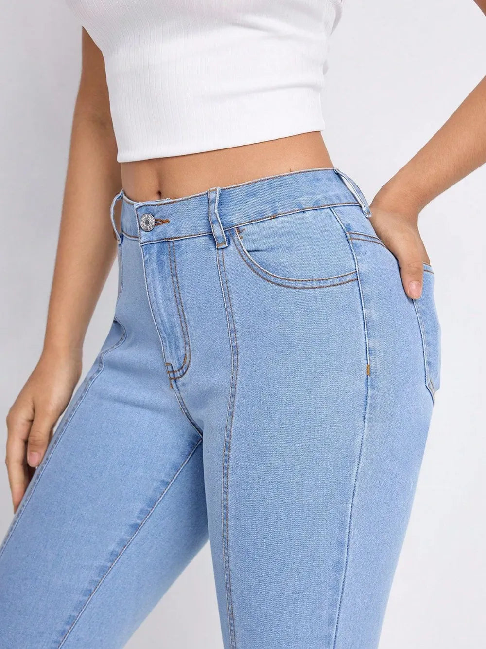 Skinny Jeans with Pockets