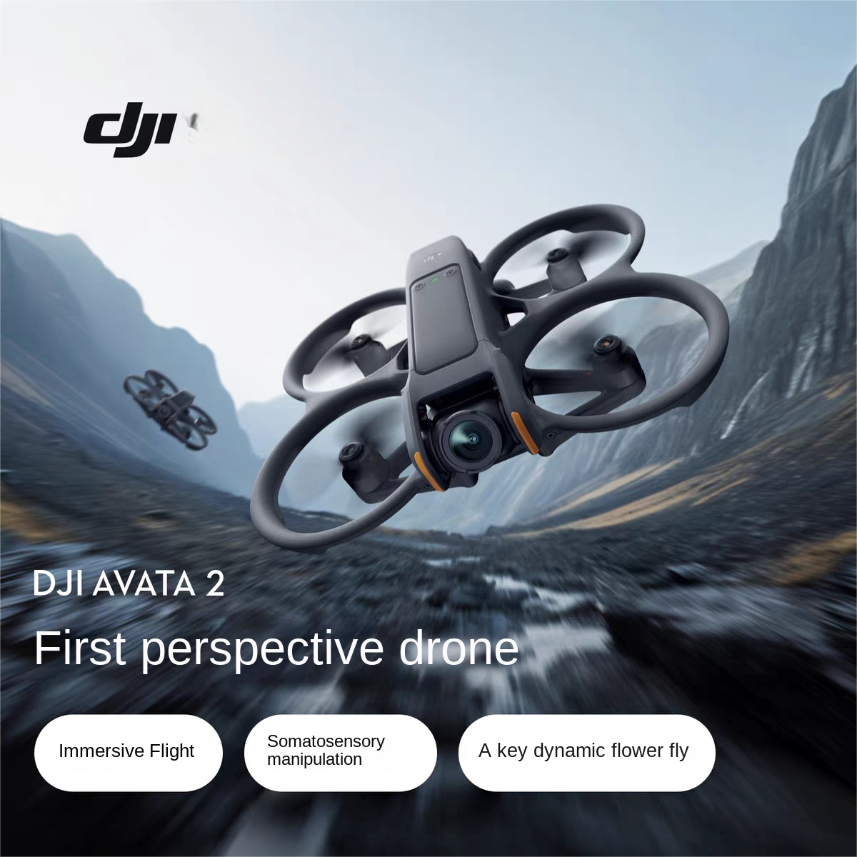 DJI Avata 2 First Perspective Aerial Photography Drone