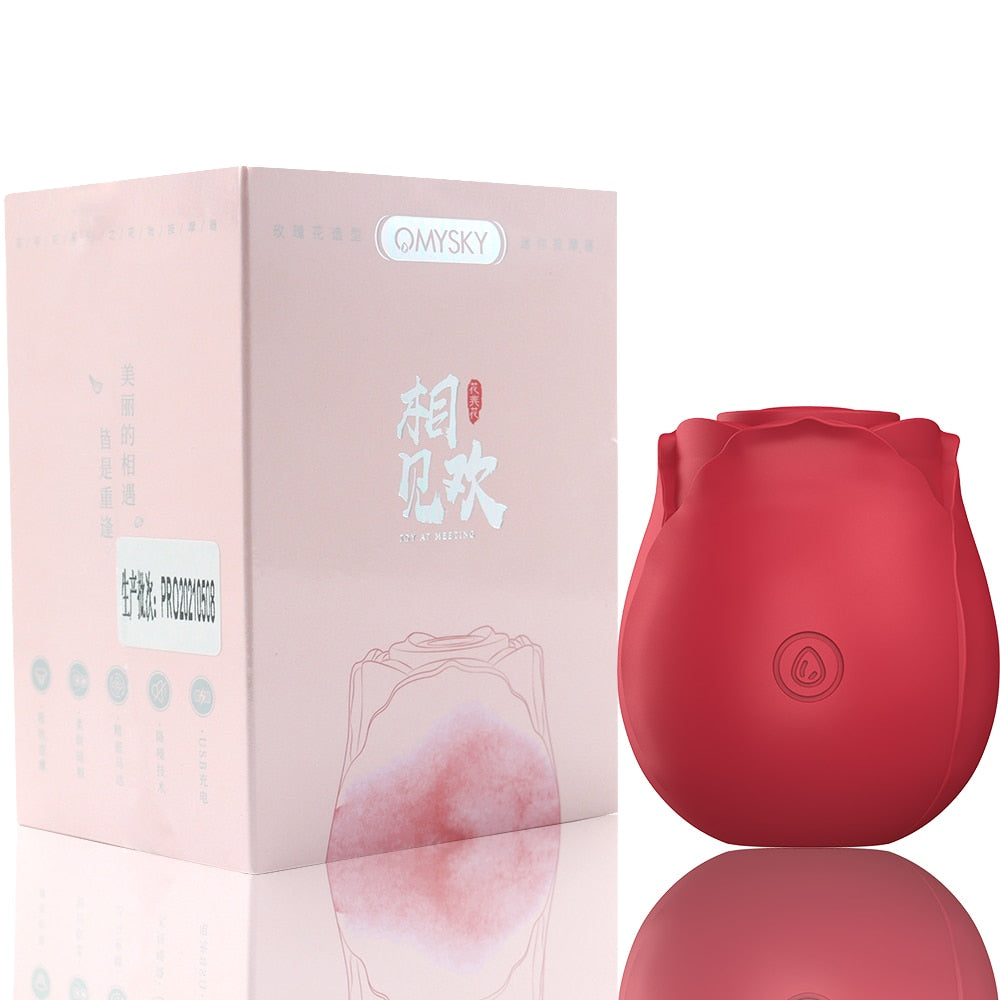 Rose Shape Erotic Vibrator
