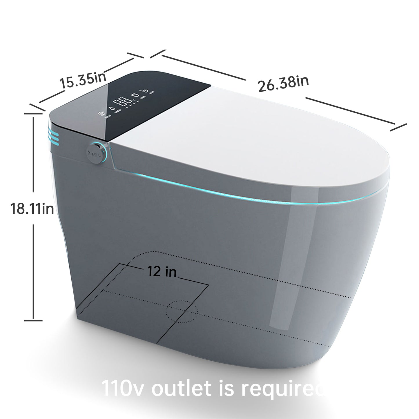ST-GP-01 Portable Smart Toilet with Remote