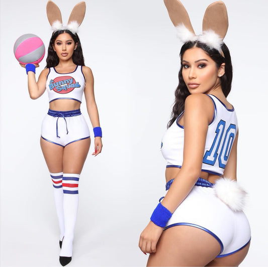 Bunny Squad Two Piece Cheerleader Costume