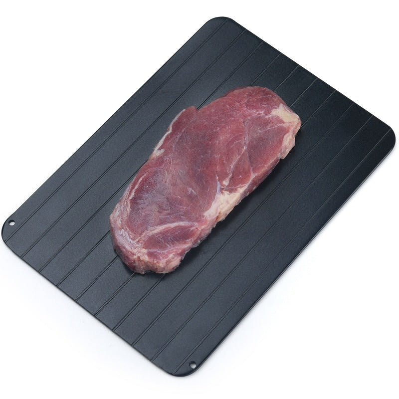 Quick Thawing Plate: Aluminum Ice-Melting Rapid Beef, Frozen Food, Meat, and Seafood Thawing Board