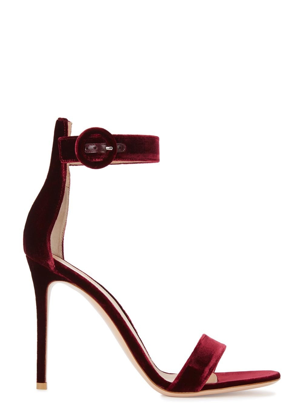 Ankle Buckle Open Toe High Heels