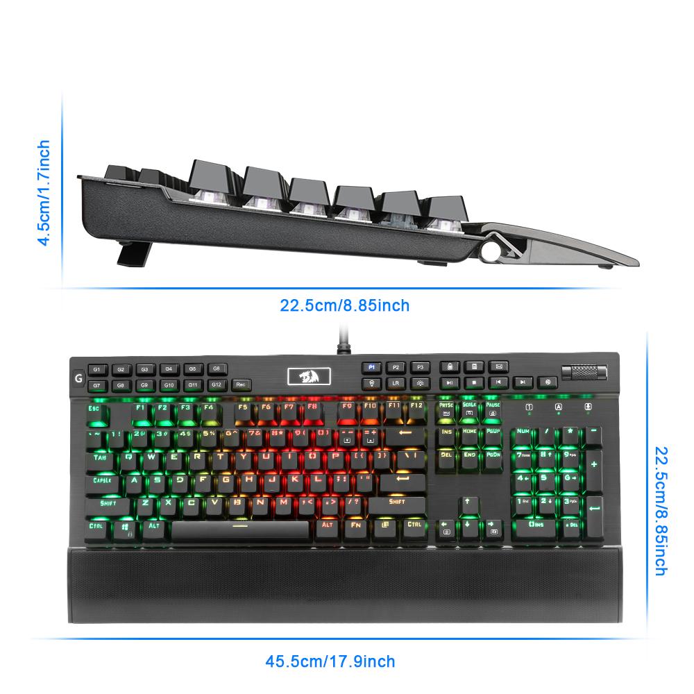 Redragon Professional Gaming Mechanical Wired Keyboard