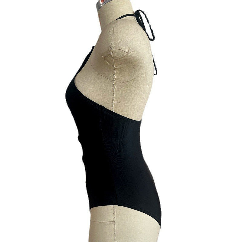 Hollow Strap One-Piece Bikini