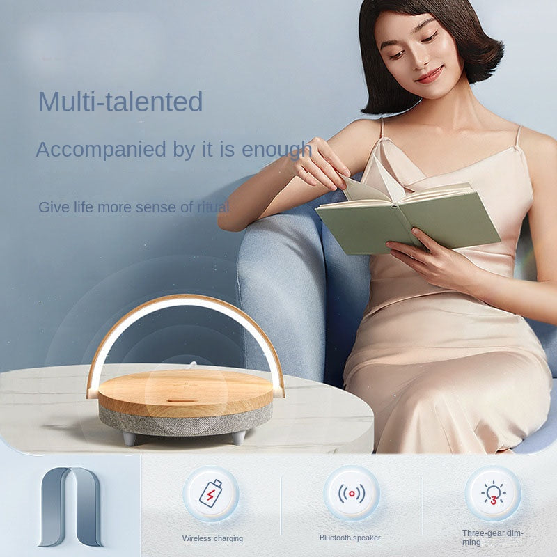 Wireless Charging Bluetooth Speaker Desk Lamp